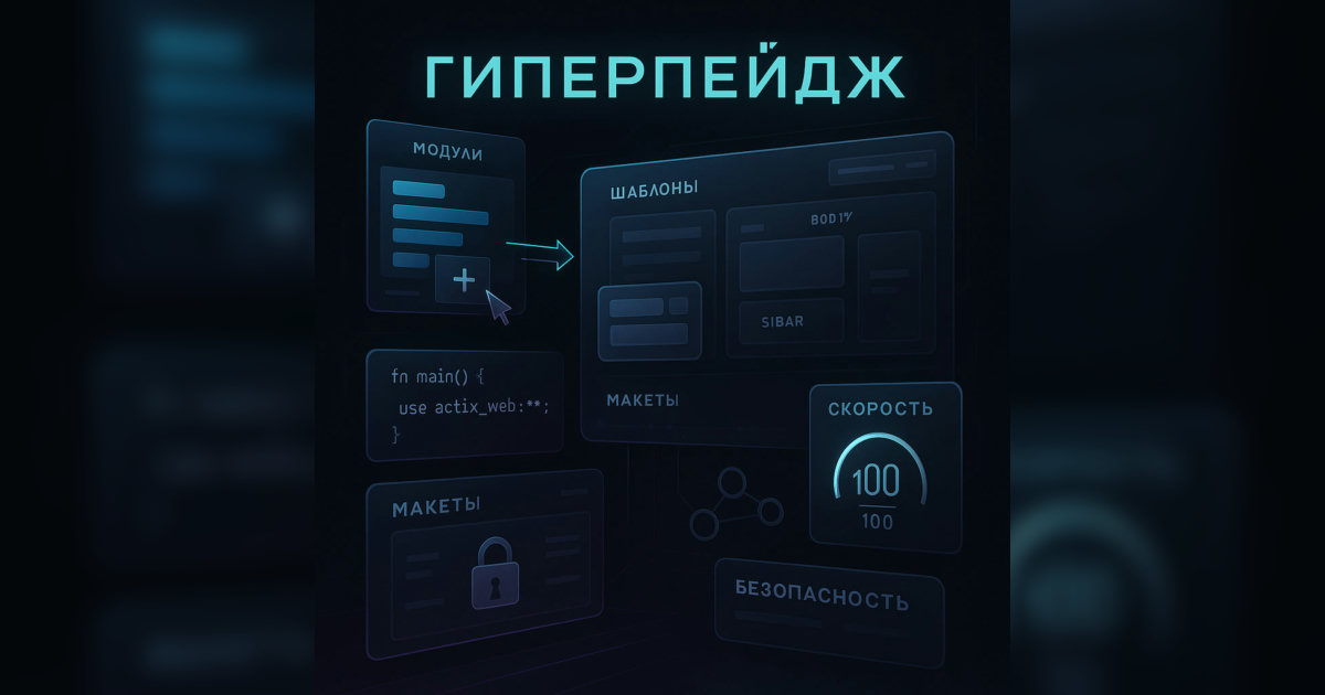 Гиперпейдж: как мы строим CMS будущего на скорости настоящего
